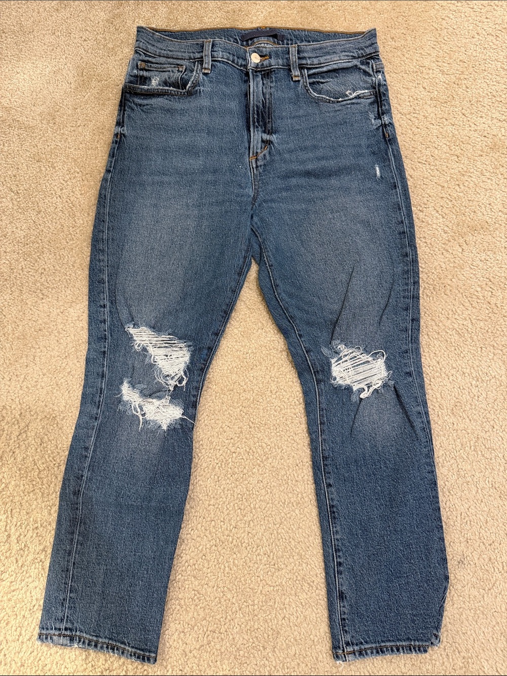 Joe's Jeans THE LUNA high rise cigarette crop